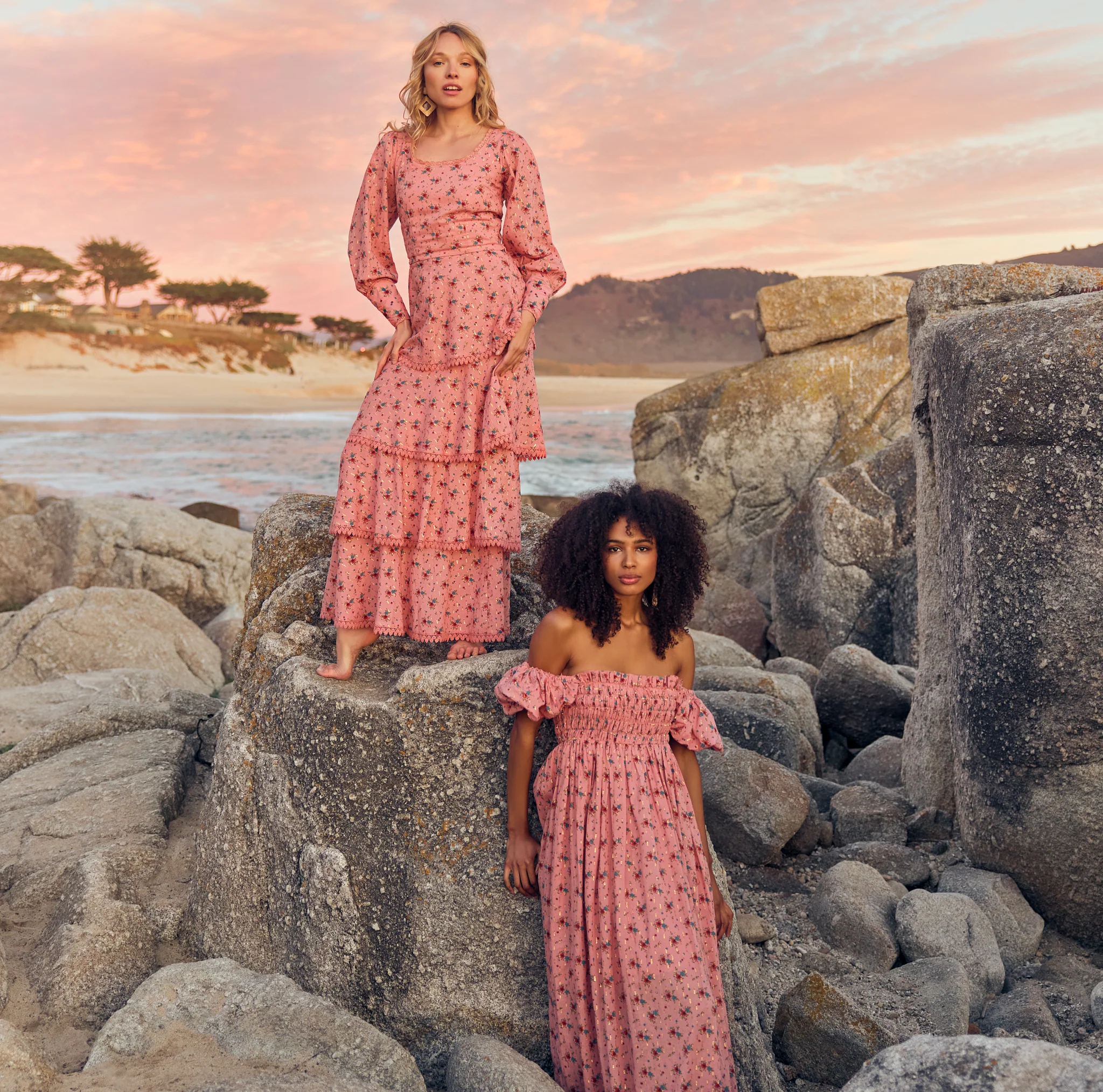 Aurora Puff Sleeve Maxi Dress - Image 3