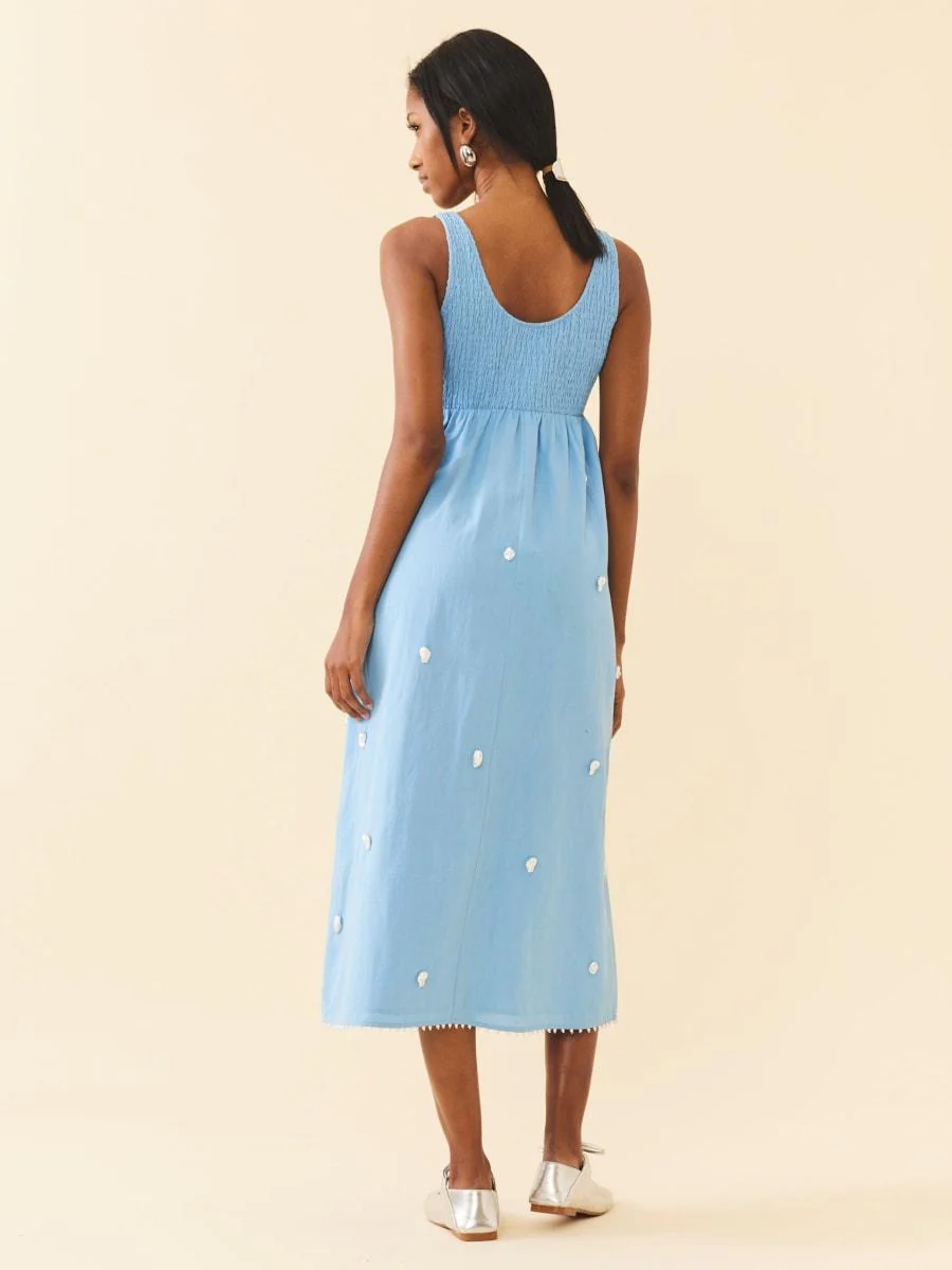 Emily Dress - Pearly Blue - Image 3