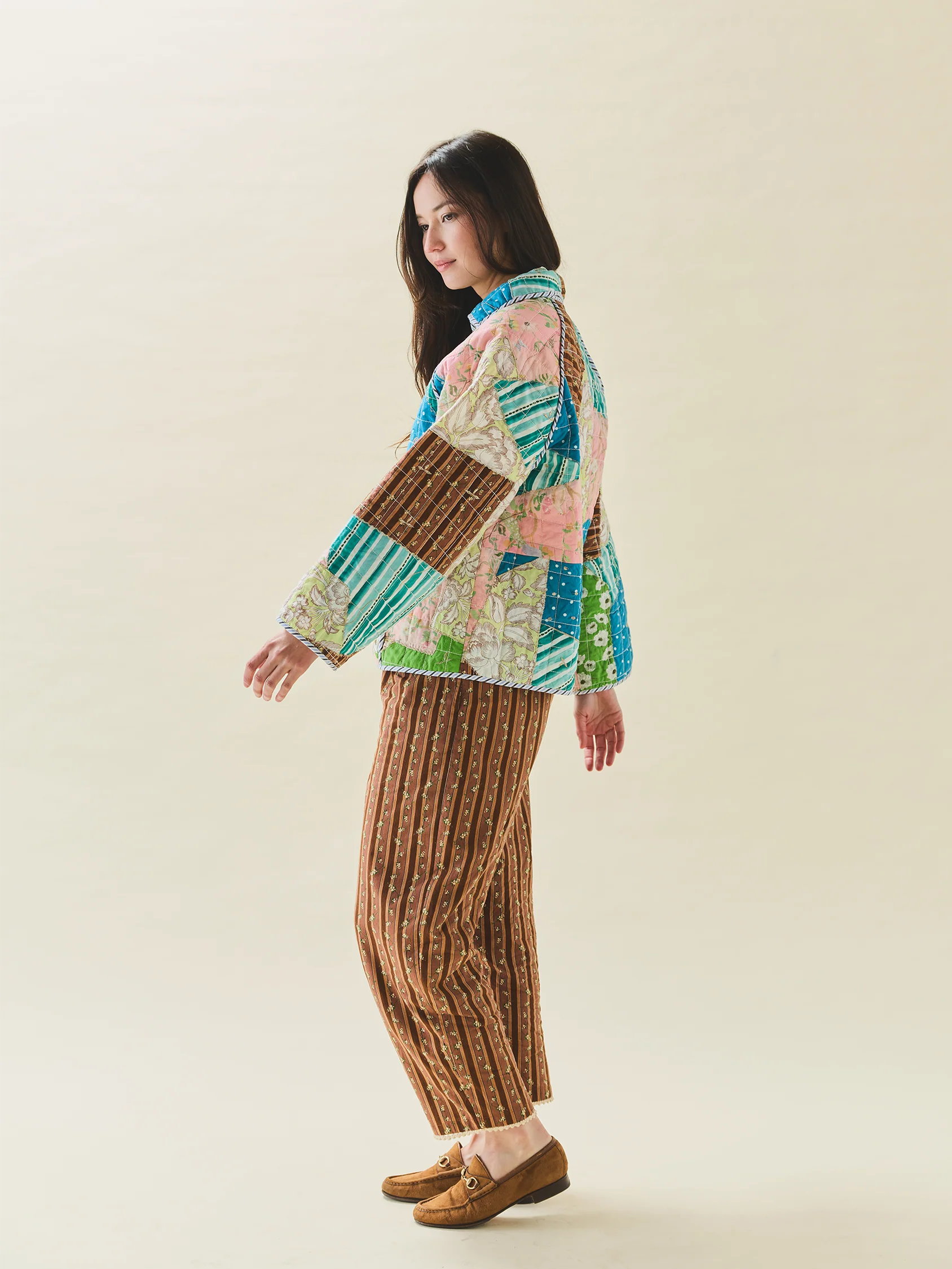 Quilted Scrap Jacket - Image 3