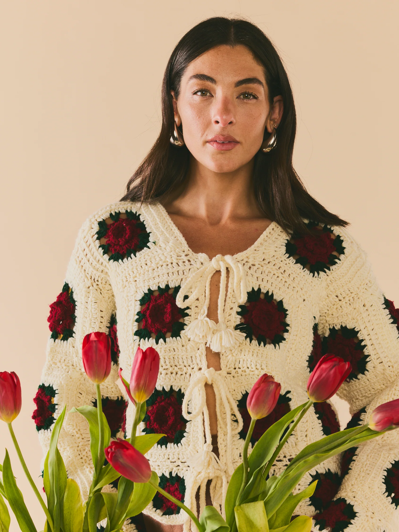 Round Top Sweater Jacket - Image 5