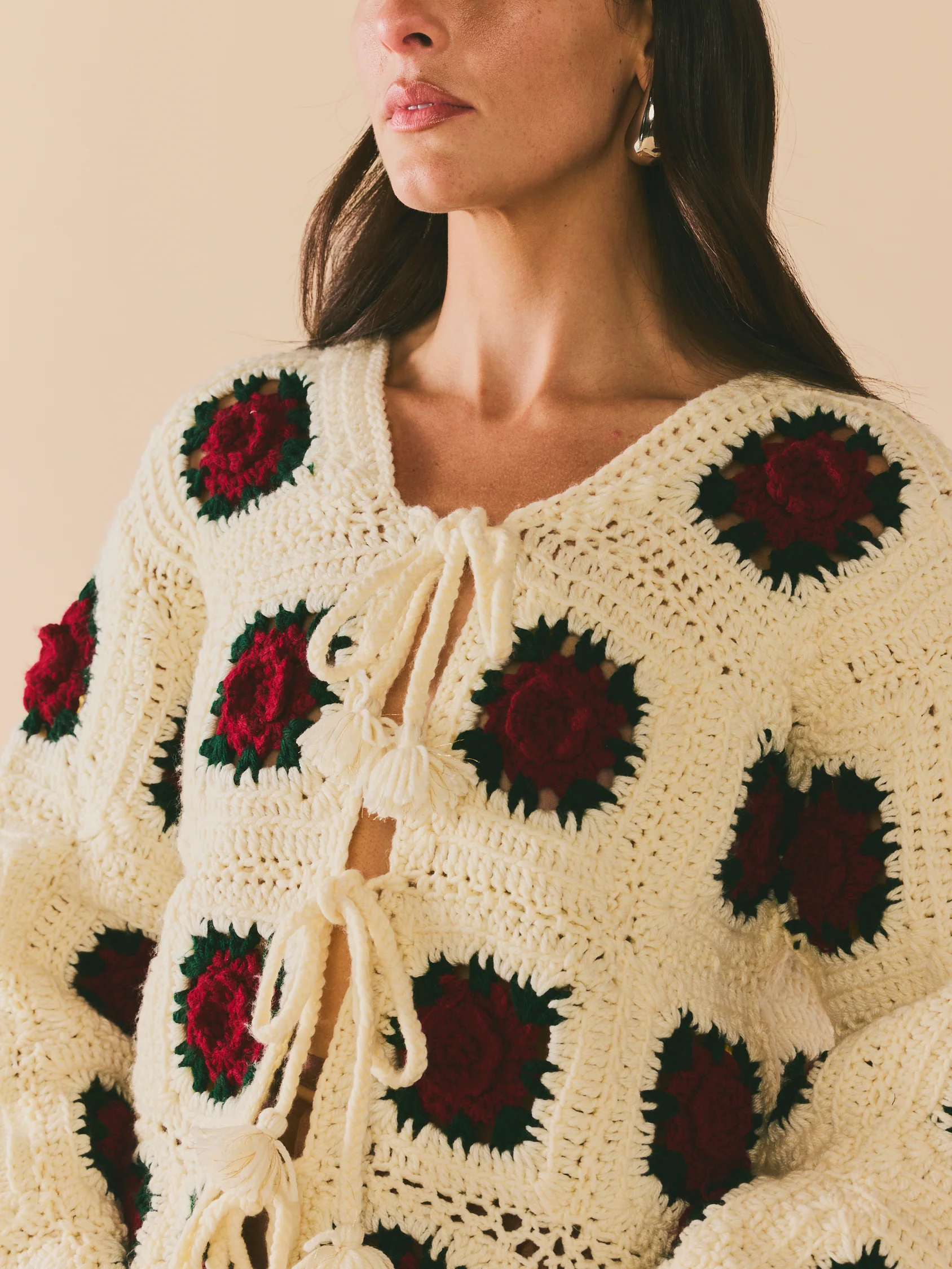 Round Top Sweater Jacket - Image 6